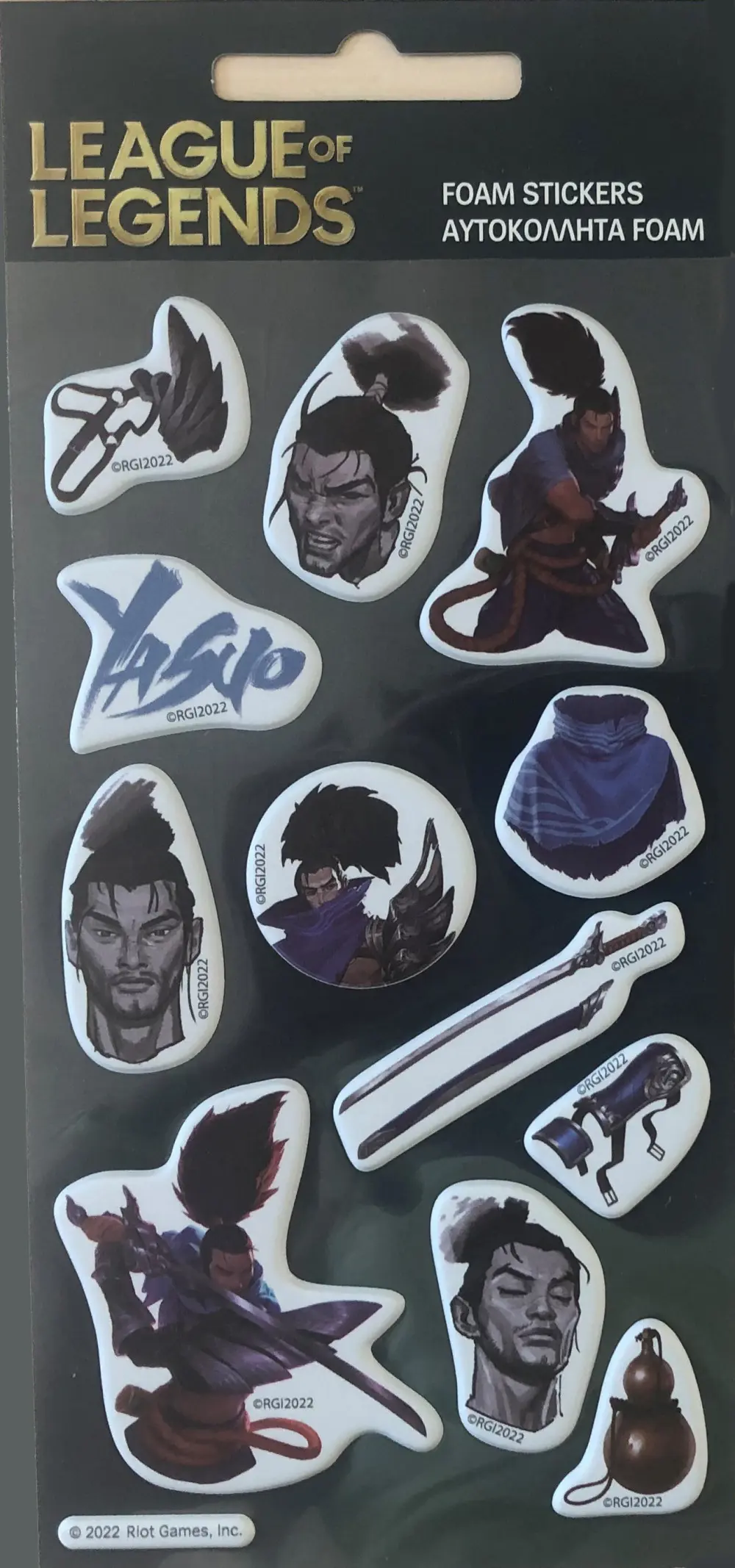 League of Legends pufi szivacs matrica szett termékfotó