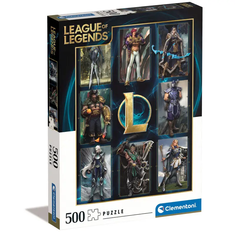 League of Legends puzzle 500db-os termékfotó