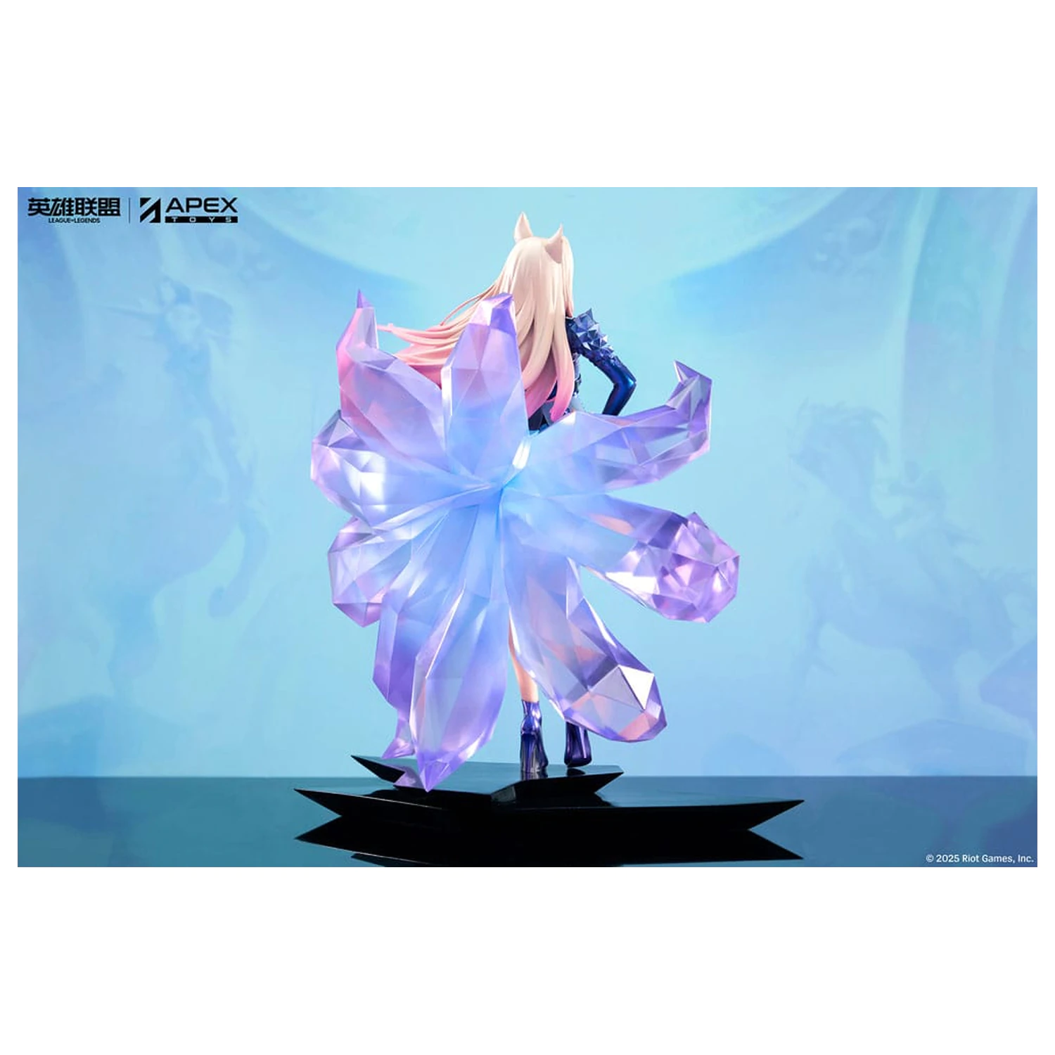 League of Legends PVC szobor figura 1/7 K/DA ALL OUT Ahri 27 cm termékfotó