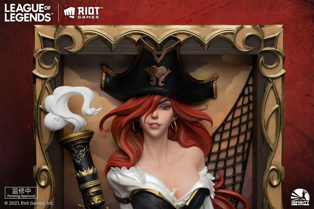 League of Legends PVC 3D Photo Frame The Bounty Hunter-Miss Fortune termékfotó