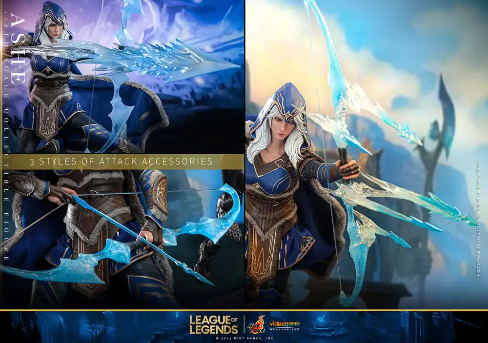 League of Legends Video Game Masterpiece Action Figure 1/6 Ashe 28 cm termékfotó