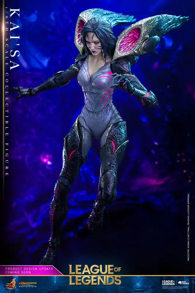 League of Legends Video Game Masterpiece Action Figure 1/6 Kai'Sa 29 cm termékfotó