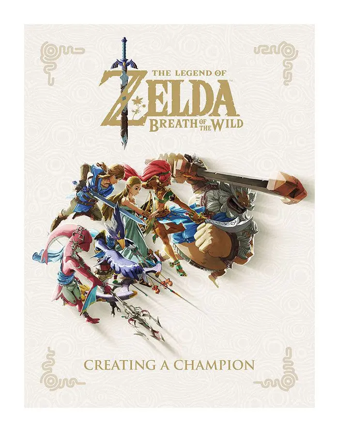 Legend of Zelda Breath of the Wild Art Book Creating A Champion termékfotó