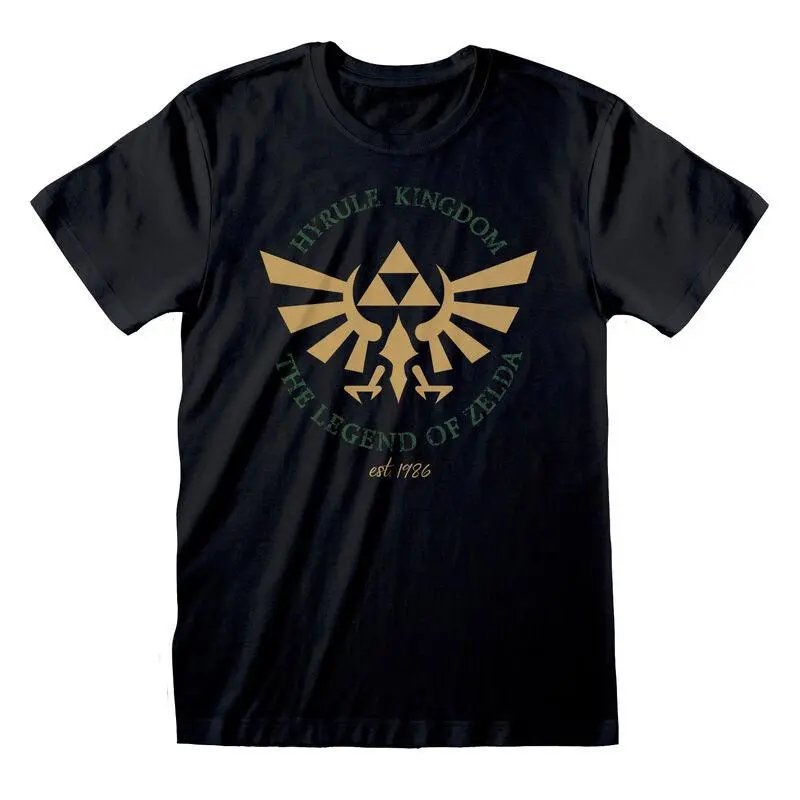 Legend of Zelda Hyrule Kingdom Crest póló termékfotó