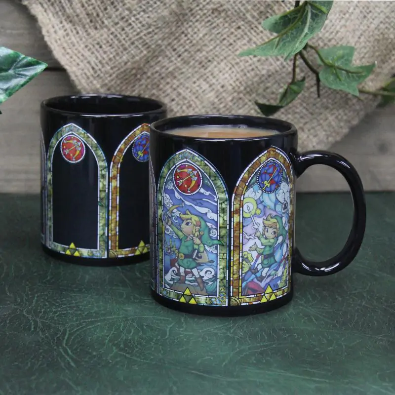 Legend of Zelda Link hőre változó bögre termékfotó