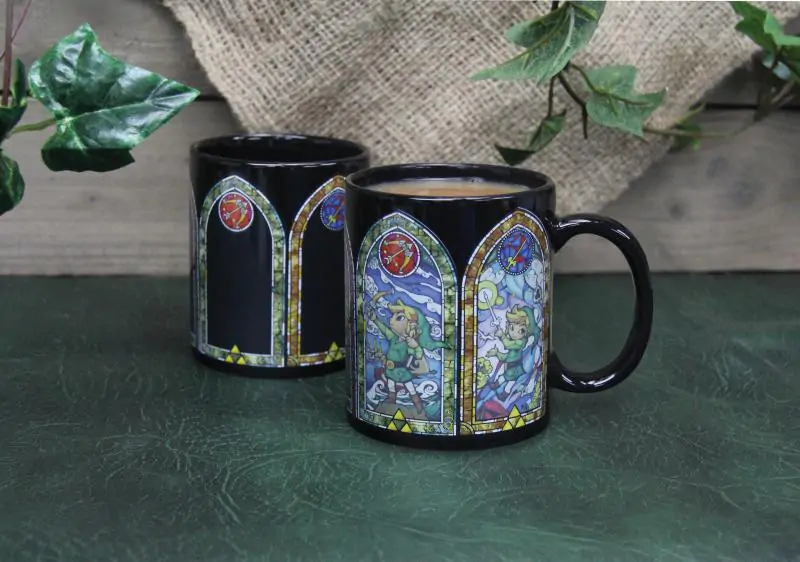 Legend of Zelda Link hőre változó bögre termékfotó