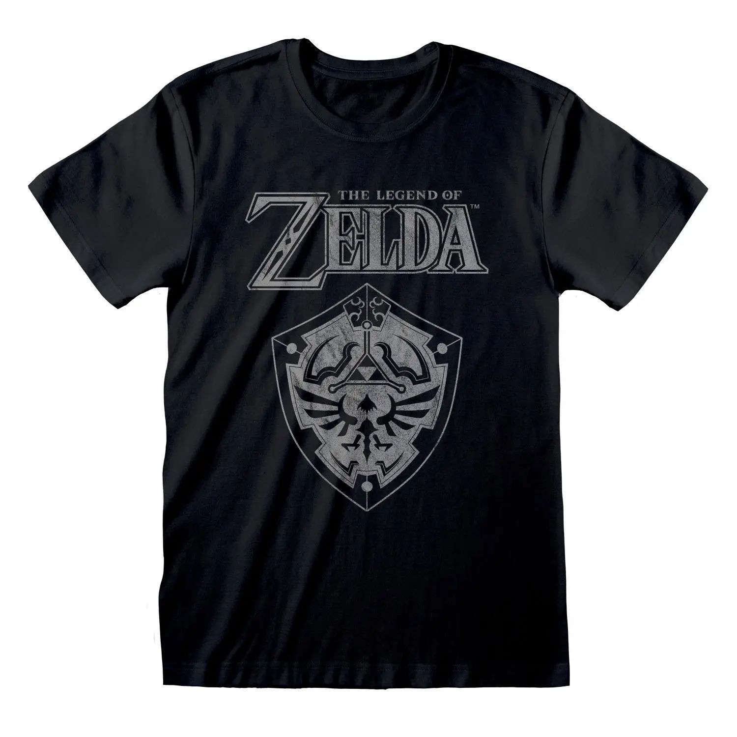 Legend Of Zelda Distressed Shield póló termékfotó