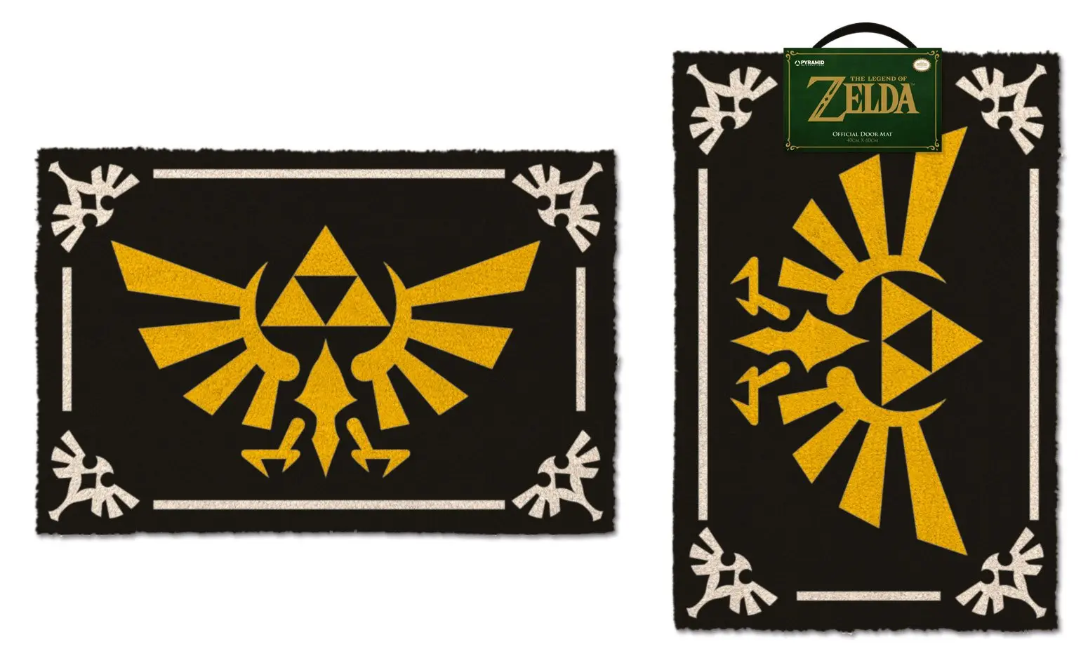 Legend of Zelda Triforce lábtörlő 40 x 60 cm termékfotó
