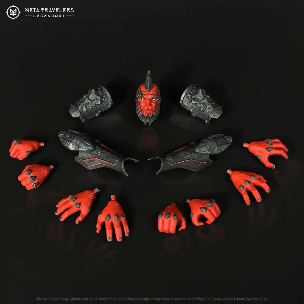 Legendari 1/10 Crimson Enforcer akciófigura 18 cm termékfotó