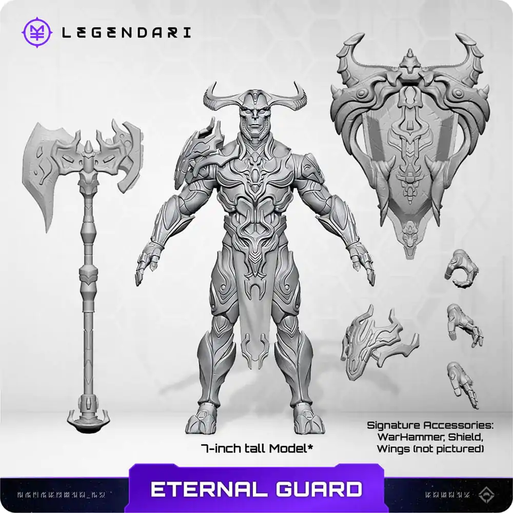 Legendari 1/10 Eternal Guard akciófigura 18 cm termékfotó