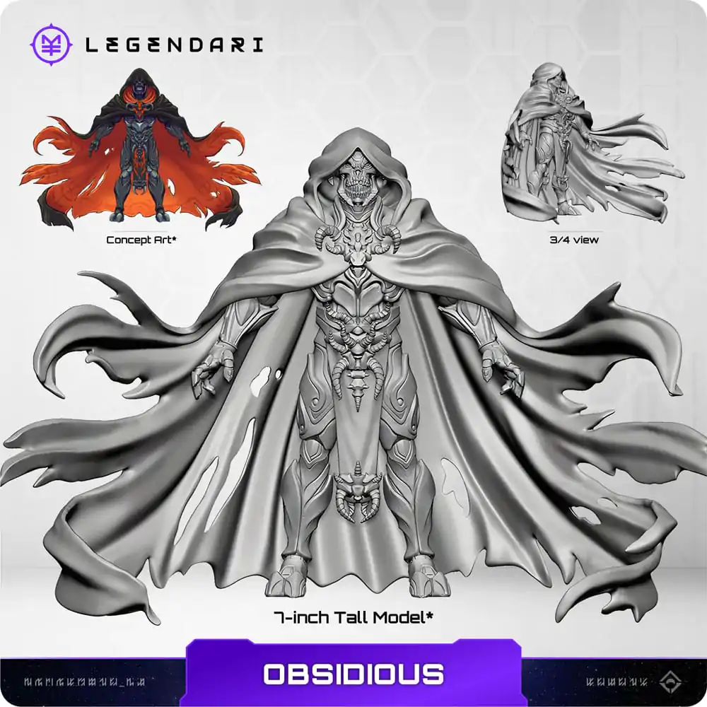 Legendari 1/10 Obsidious akciófigura 18 cm termékfotó