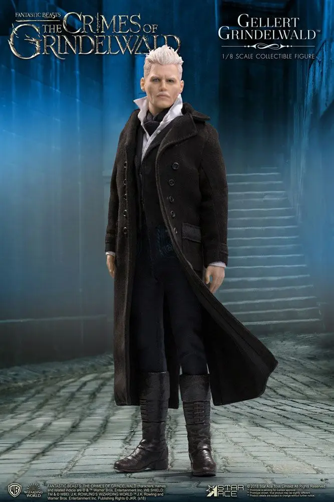 Legendás állatok és megfigyelésük 2 Real Master Series 1/8 Gellert Grindelwald akciófigura 23 cm termékfotó