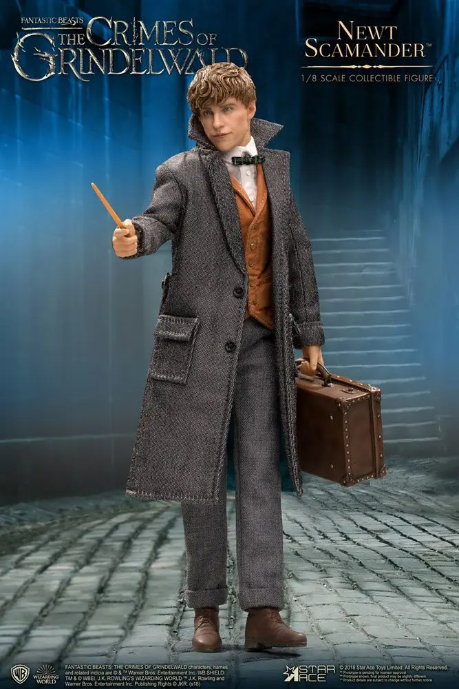 Legendás állatok és megfigyelésük 2 Real Master Series 1/8 Newt Scamander akciófigura 23 cm termékfotó