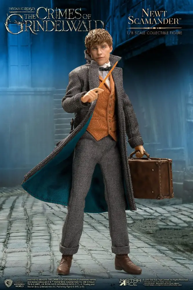 Legendás állatok és megfigyelésük 2 Real Master Series 1/8 Newt Scamander akciófigura 23 cm termékfotó