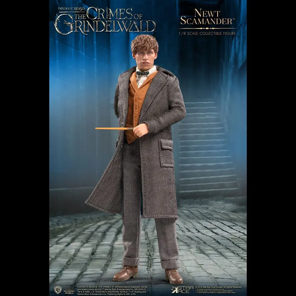 Legendás állatok és megfigyelésük 2 Real Master Series 1/8 Newt Scamander akciófigura 23 cm termékfotó