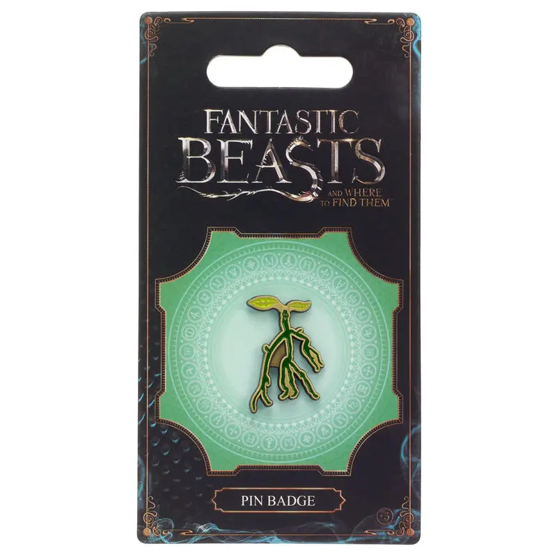Legendás állatok és megfigyelésük Bowtruckle kitűző termékfotó