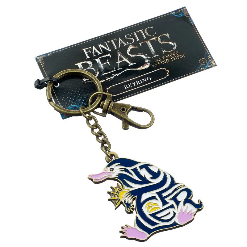 Legendás állatok és megfigyelésük Enamelled Niffler kulcstartó termékfotó