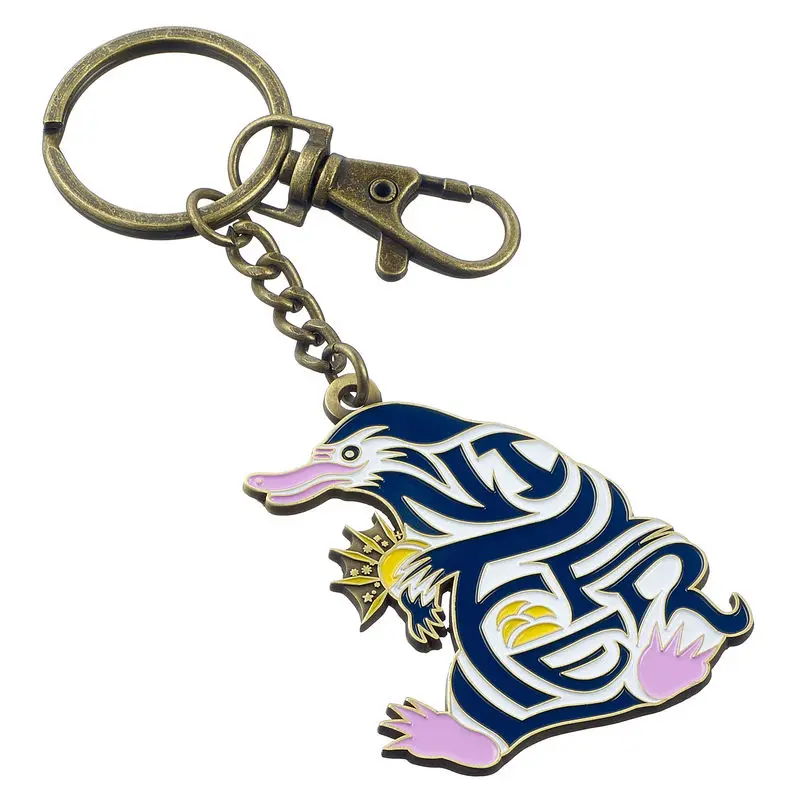 Legendás állatok és megfigyelésük Enamelled Niffler kulcstartó termékfotó