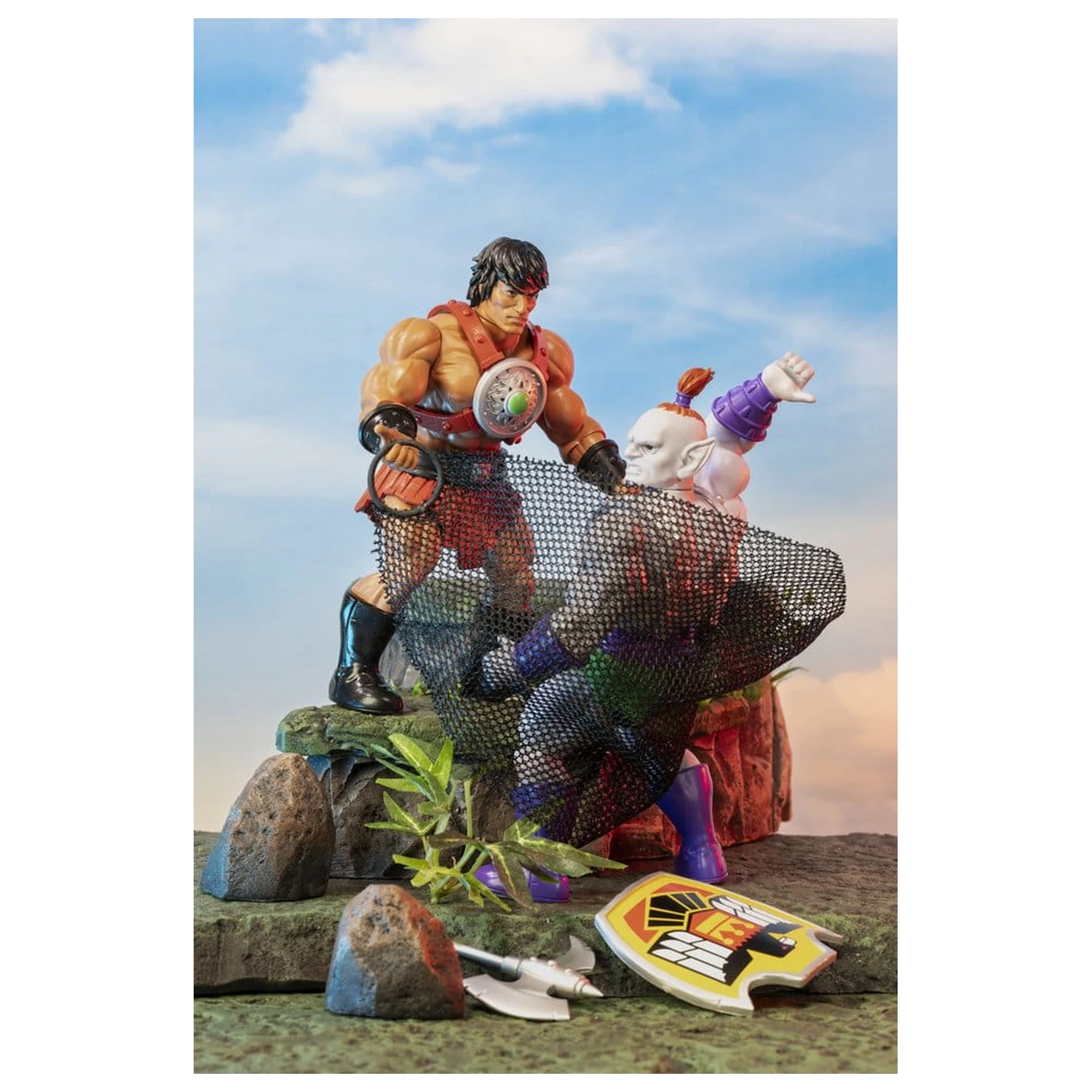 Legends of Dragonore: Warriors of the Galaxy Wave 3 akciófigura Triton 14 cm termékfotó