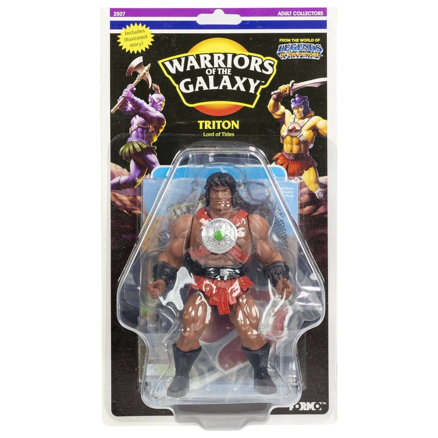 Legends of Dragonore: Warriors of the Galaxy Wave 3 akciófigura Triton 14 cm termékfotó