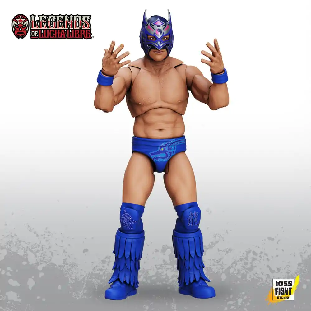 Legends of Lucha Libre 1/12 Dragon Lee akciófigura termékfotó