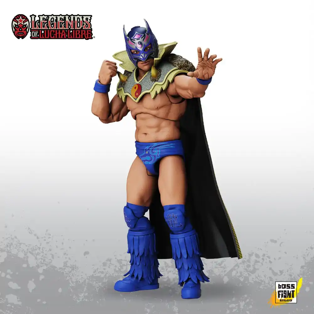 Legends of Lucha Libre 1/12 Dragon Lee akciófigura termékfotó