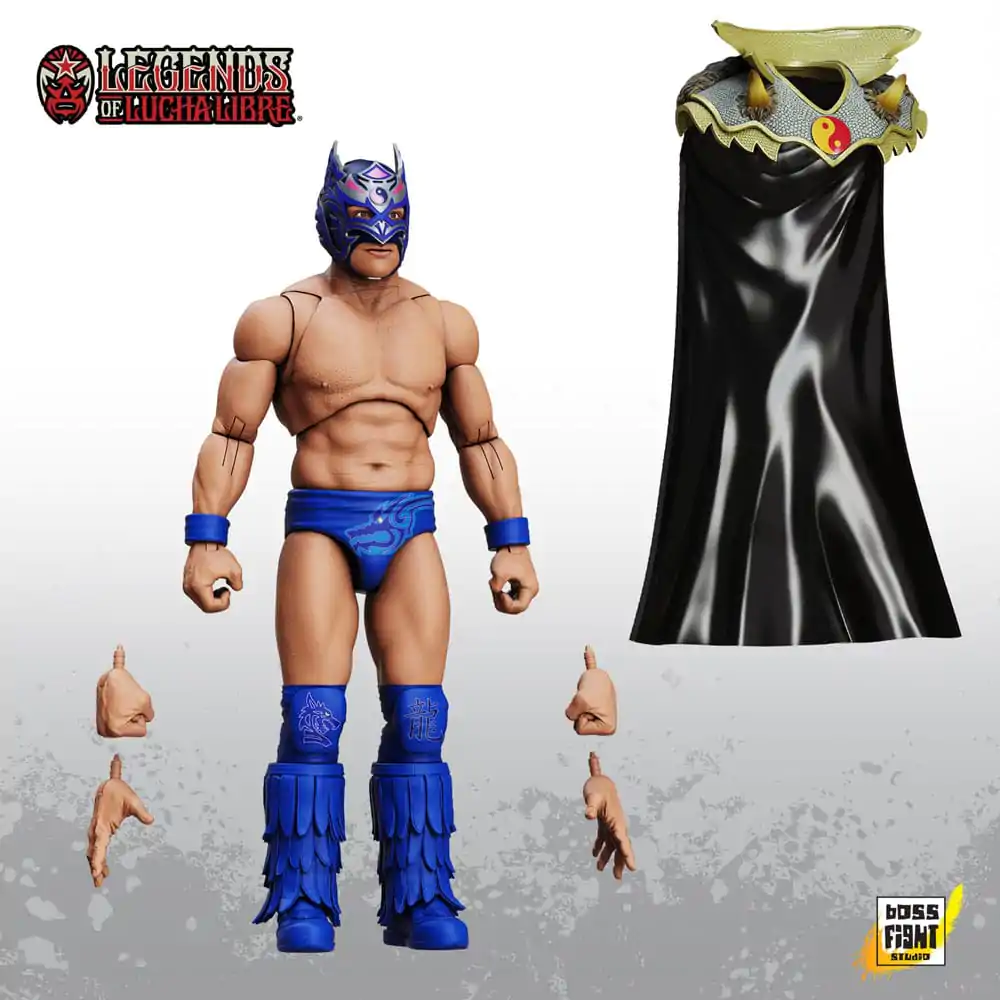 Legends of Lucha Libre 1/12 Dragon Lee akciófigura termékfotó