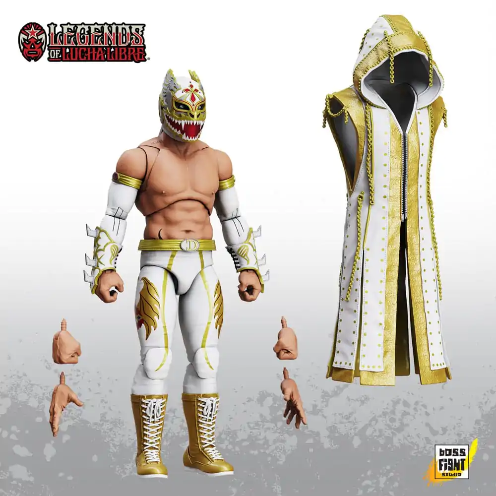 Legends of Lucha Libre 1/12 Dralístico akciófigura termékfotó