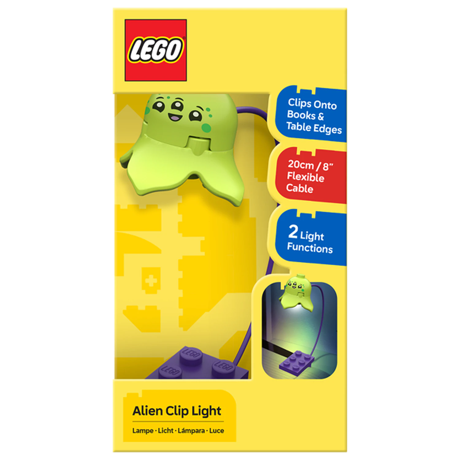 LEGO Alien olvasólámpa 20cm termékfotó
