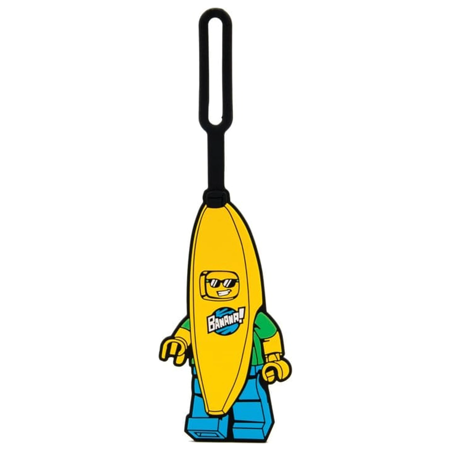 Lego cipzárdísz/táskadísz Banana Guy termékfotó