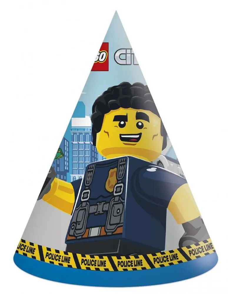 Lego City Parti kalap, csákó 6 db-os termékfotó
