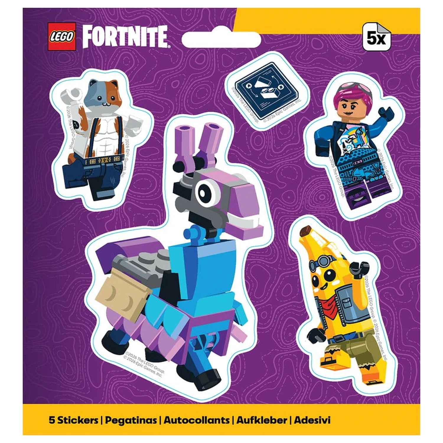 Lego Fortnite matrica csomag Llama termékfotó
