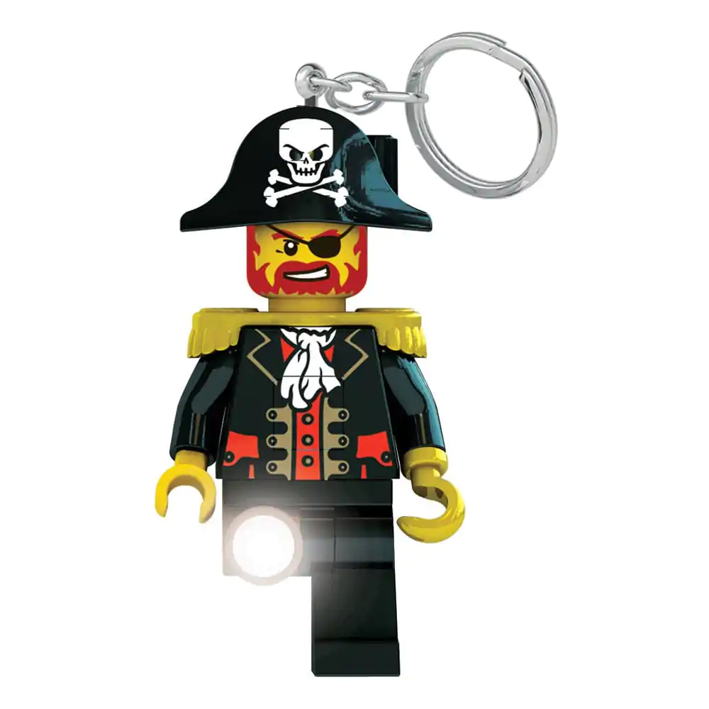 LEGO Iconic Captain Brickbeard világító kulcstartó 8 cm termékfotó