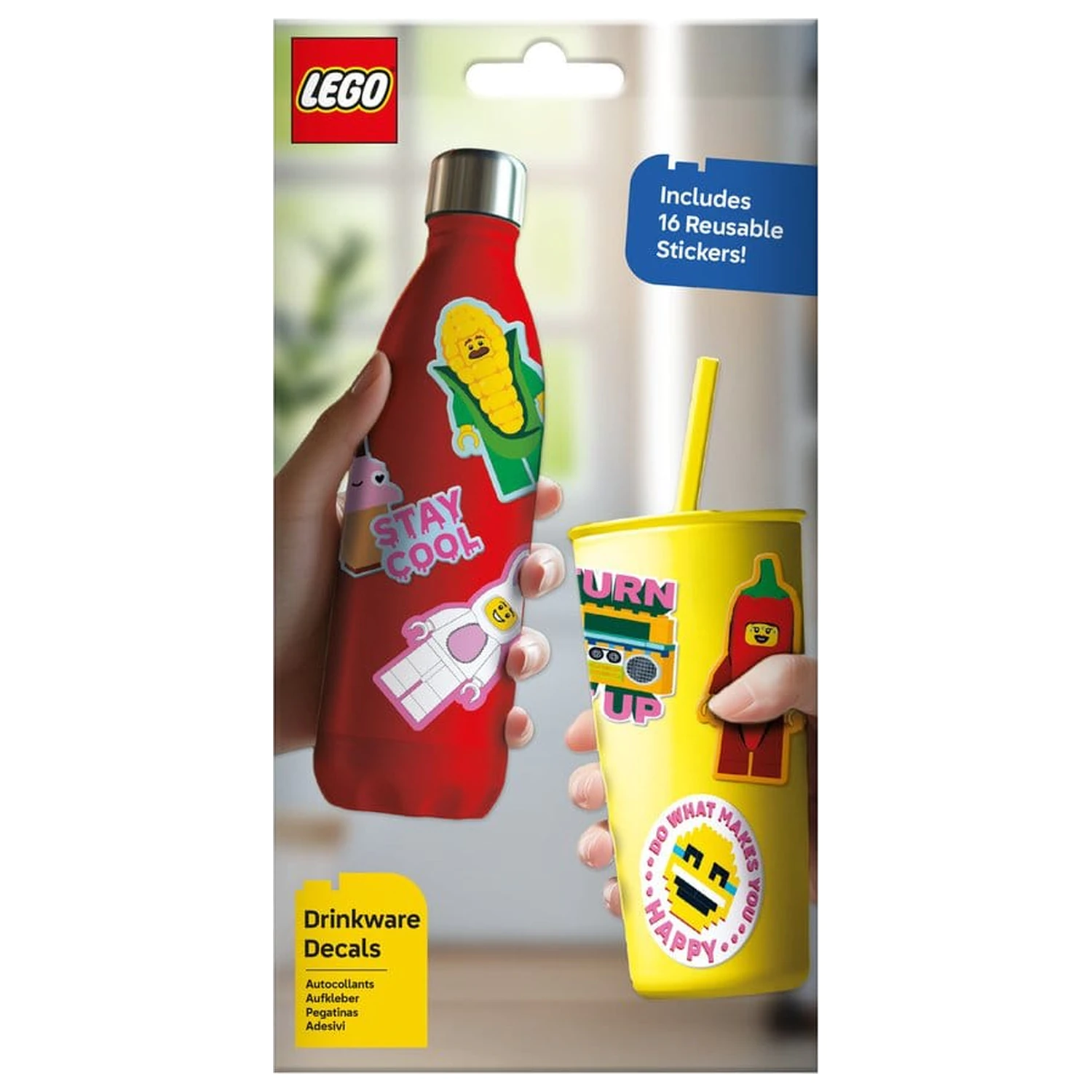 Lego matricák kulacsokra és poharakra  termékfotó