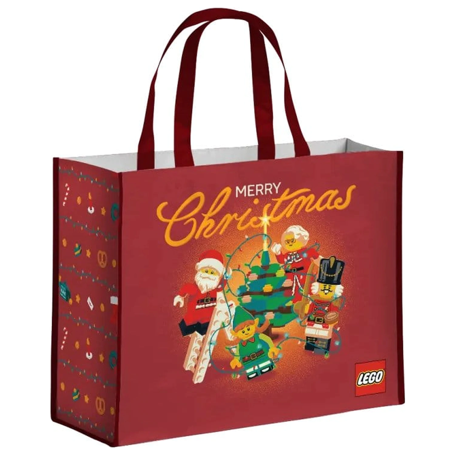 Lego Merry Christmas bevásárlótáska  termékfotó