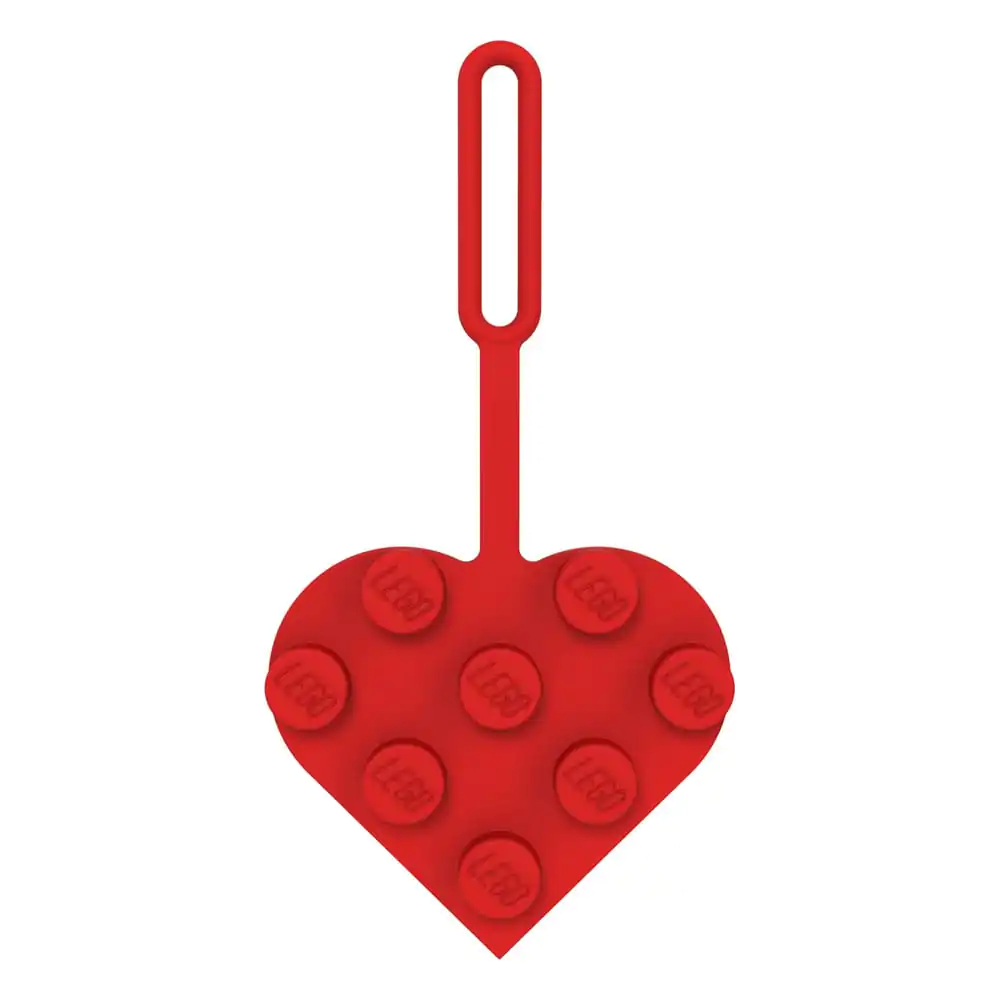 LEGO Minifigures Heart Red poggyászcímke 10 cm termékfotó