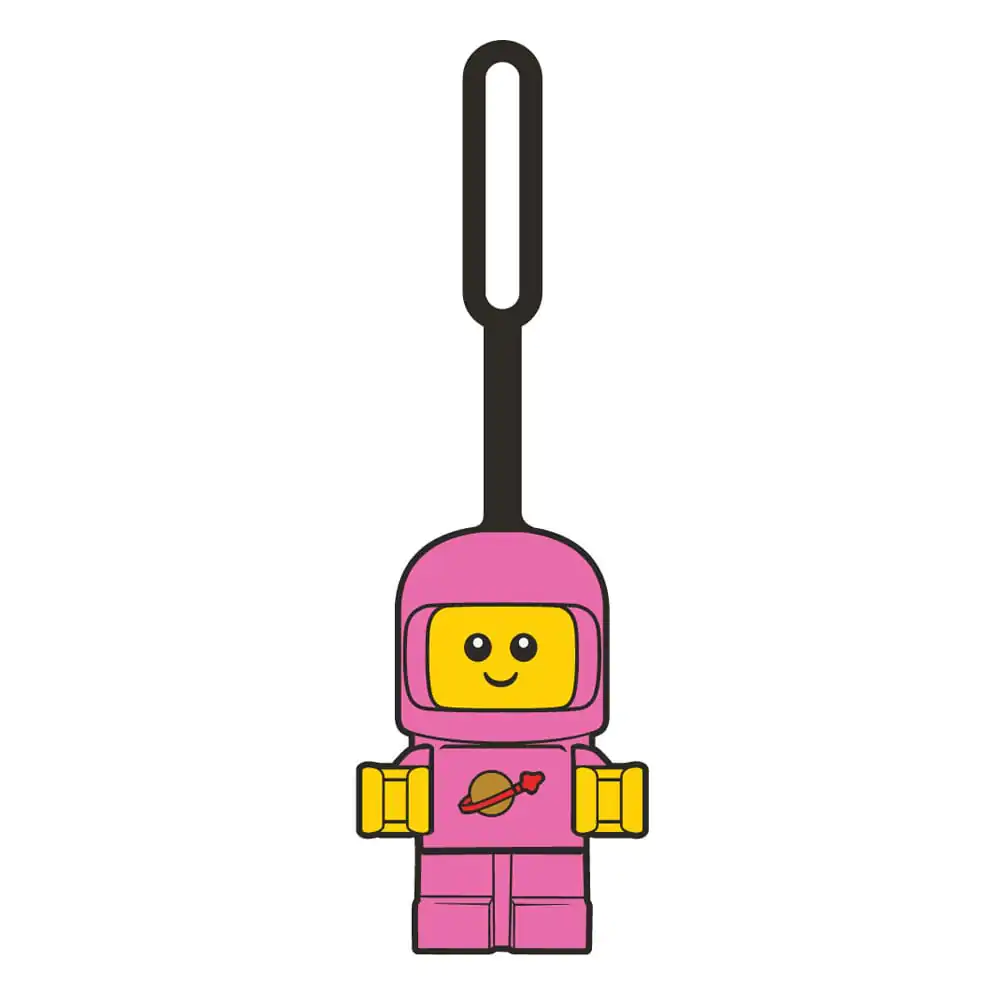 LEGO Minifigures Spacebaby Pink poggyászcímke 10 cm termékfotó