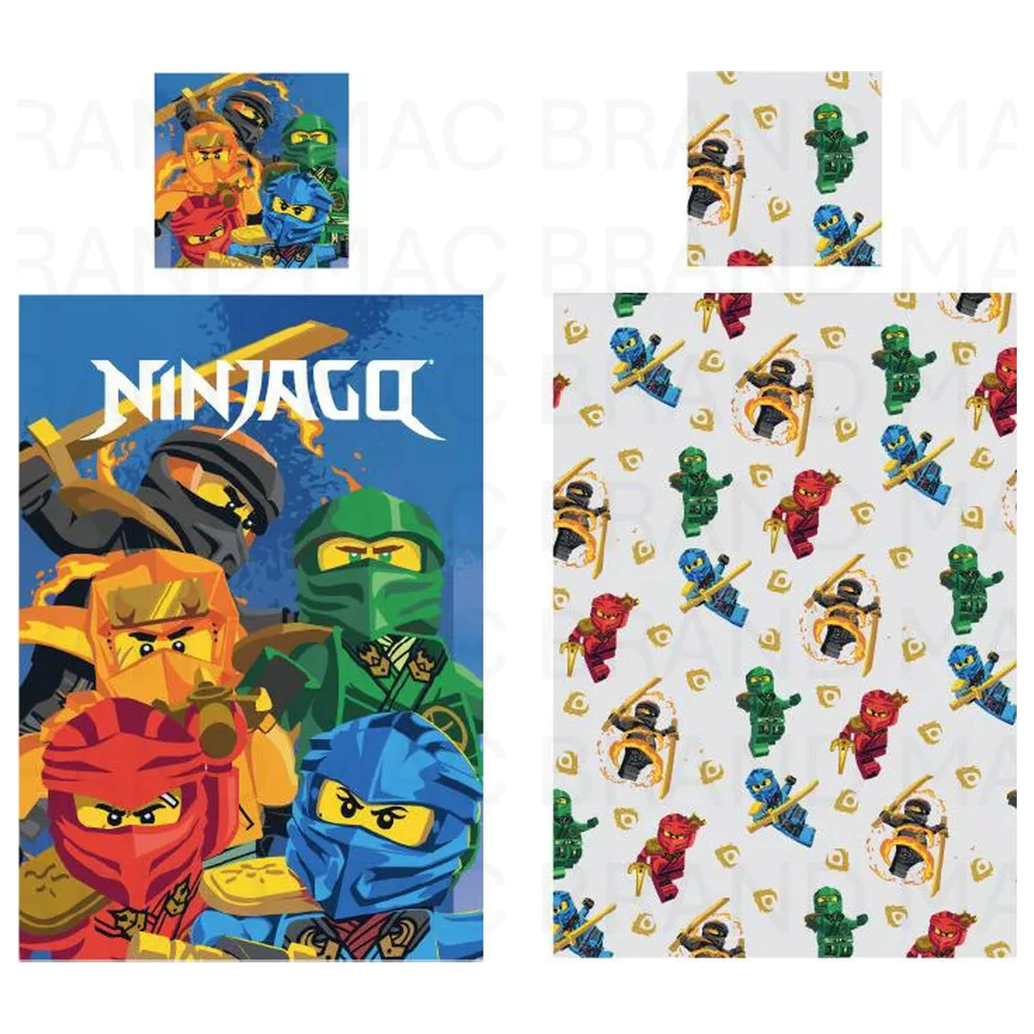 Lego Ninja Sanctuary gyerek, ovis ágyneműhuzat termékfotó
