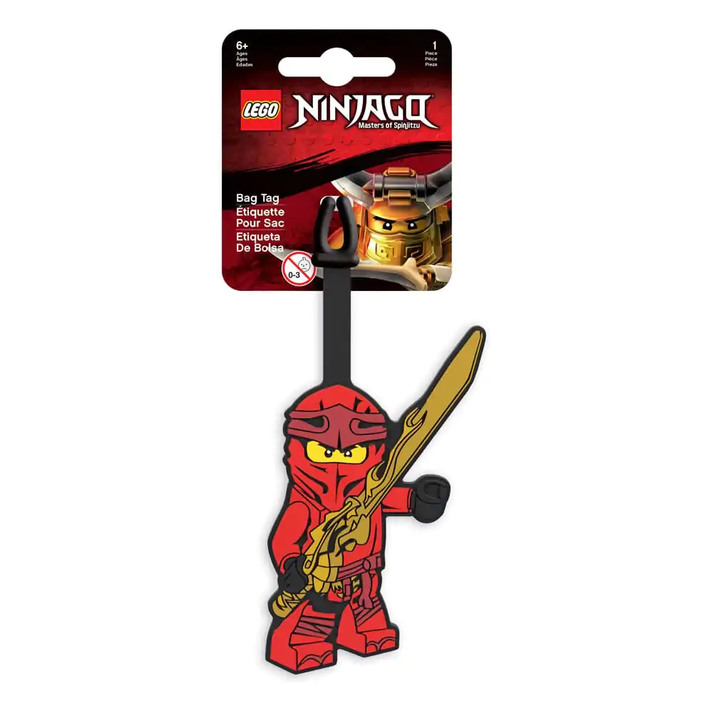 LEGO Ninjago Kai poggyászcímke 9 cm termékfotó