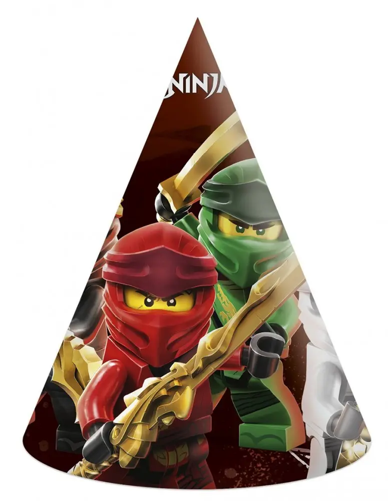 Lego Ninjago Parti kalap, csákó 6 db-os termékfotó
