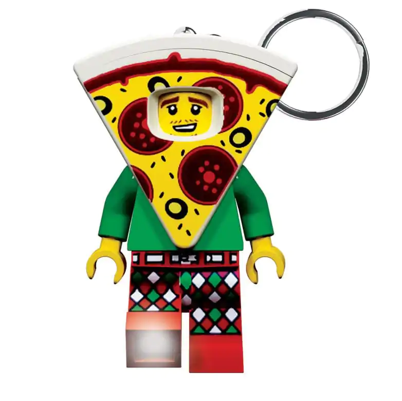 LEGO Pizza világító kulcstartó 8 cm termékfotó