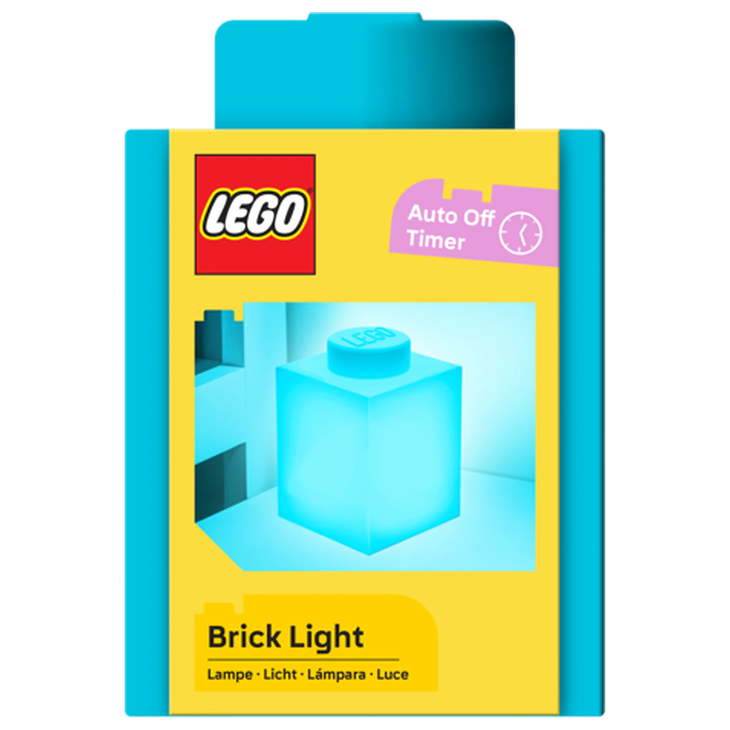 LEGO Turquoise Brick 1x1 Brick Light lámpa termékfotó