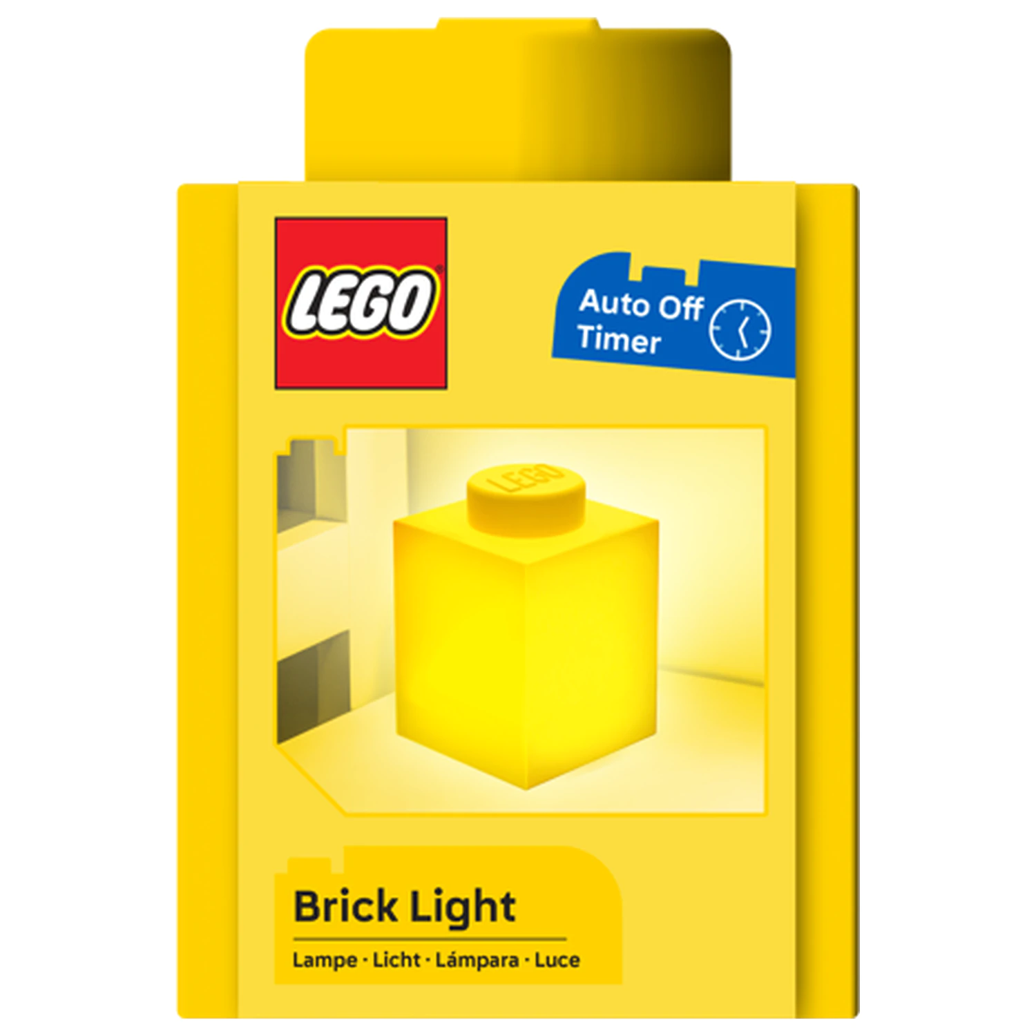 LEGO Yellow brick 1x1 Light brick lámpa termékfotó