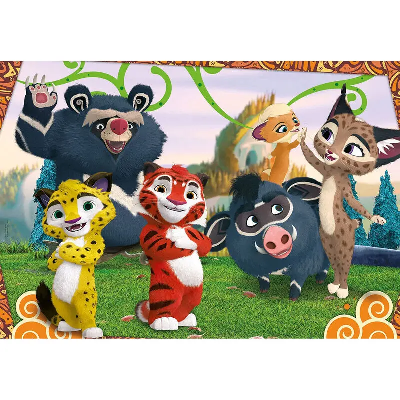 Leo and Tig puzzle 104db-os termékfotó
