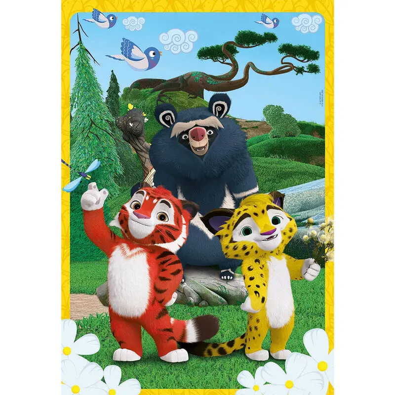 Leo and Tig puzzle 104db-os termékfotó