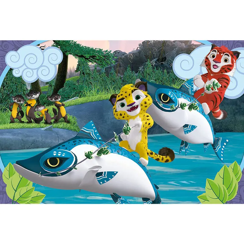 Leo and Tig puzzle 24db-os termékfotó