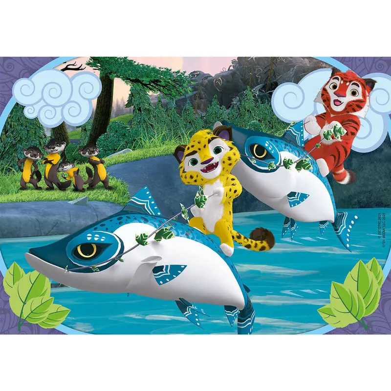 Leo and Tig puzzle 2x20db-os termékfotó