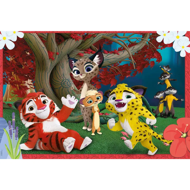 Leo and Tig puzzle 60db-os termékfotó