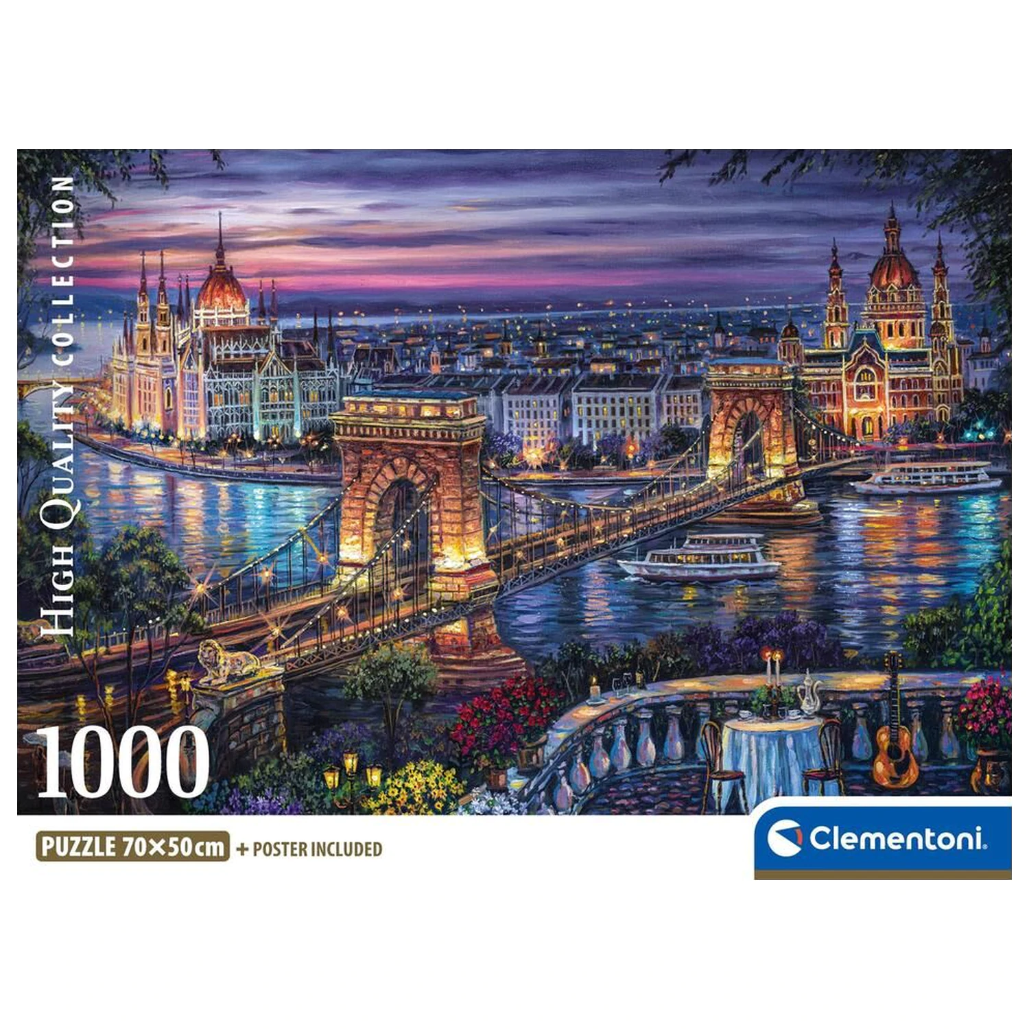 Lights Of The Danube puzzle 1000db-os termékfotó