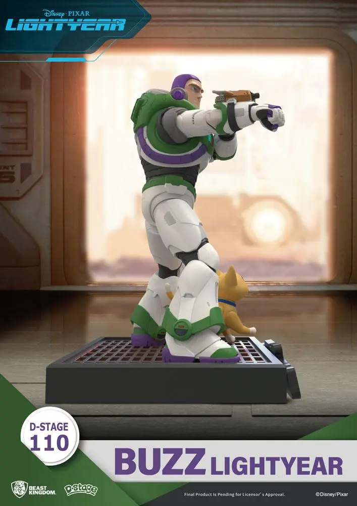 Lightyear D-Stage Buzz Lightyear PVC Diorama szobor figura 15 cm termékfotó